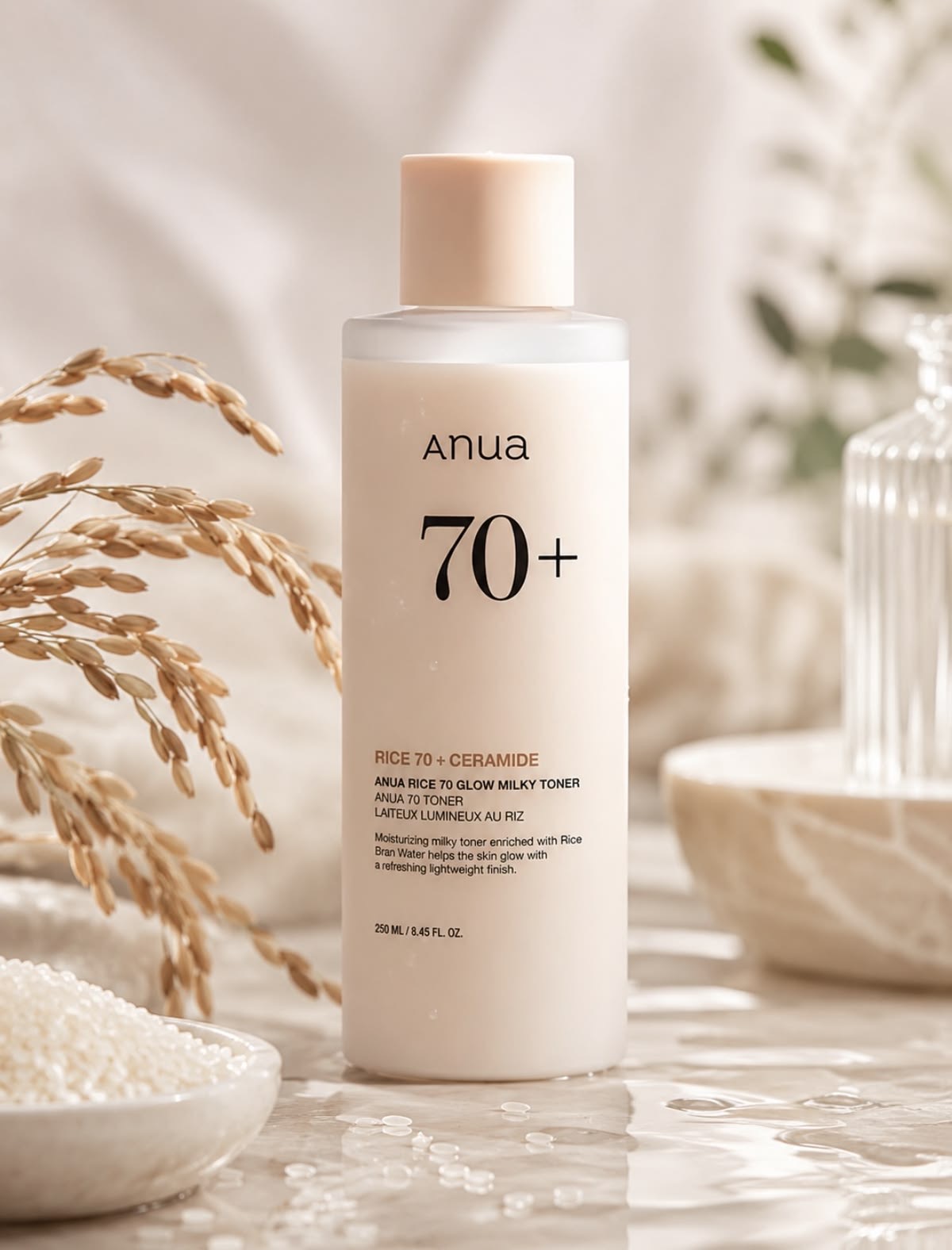 ANUA Rice 70 Glow Milky Toner