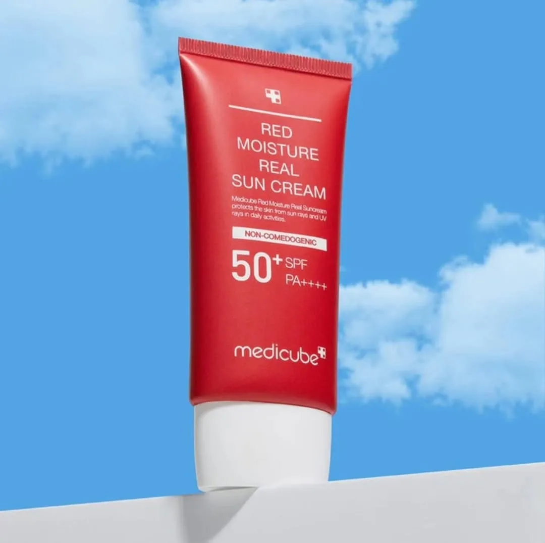Medicube Red Moisture Real Sun Cream SPF50+ PA++++
